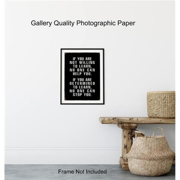 Motivational Wall Art - Office Wall Art & Decor Motivational poster - Picture 8 of 8